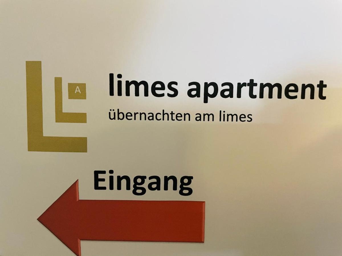 Limes Apartment -Uebernachten Am Limes- Rainau ภายนอก รูปภาพ