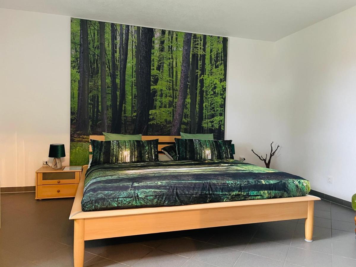 Limes Apartment -Uebernachten Am Limes- Rainau ภายนอก รูปภาพ